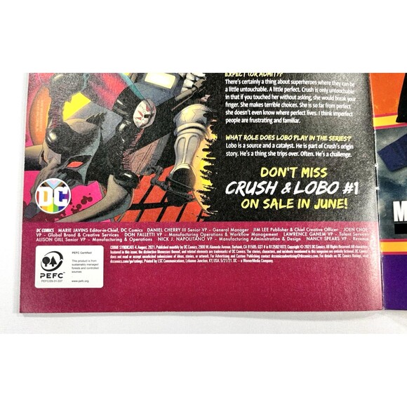 DC Comics Crime Syndicate #4 Of 6 Cover B Khary Randolph Variant - Picture 7 of 7